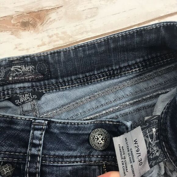 Silver Jeans Suki Surplus Bootcut Jeans W29 L30 - Picture 4 of 15